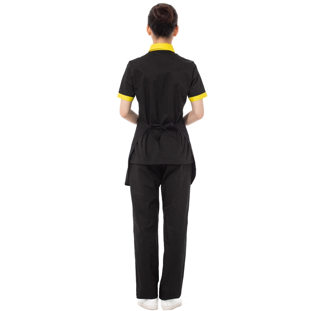 Plus Size Unisex Dinner Hotel Restaurant Service Staff Uniforms Waiter Waitress Uniform