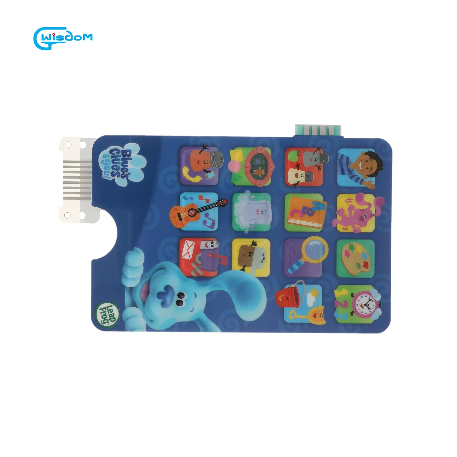 Printing Embossed Pet Overlay Membrane Switch for Medical Instrument with Window Display