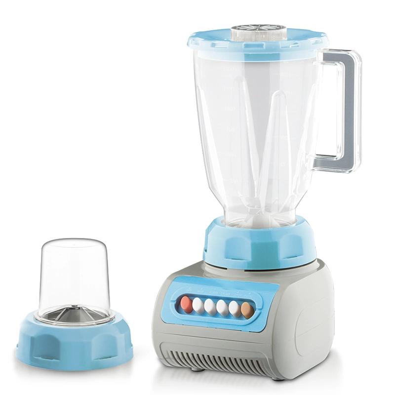 Multifunción 2 en 1 Batido de 2L azul máquina potente Electrodomésticos Cocina batidora de trituradoras de hielo 1800W batidora portátil