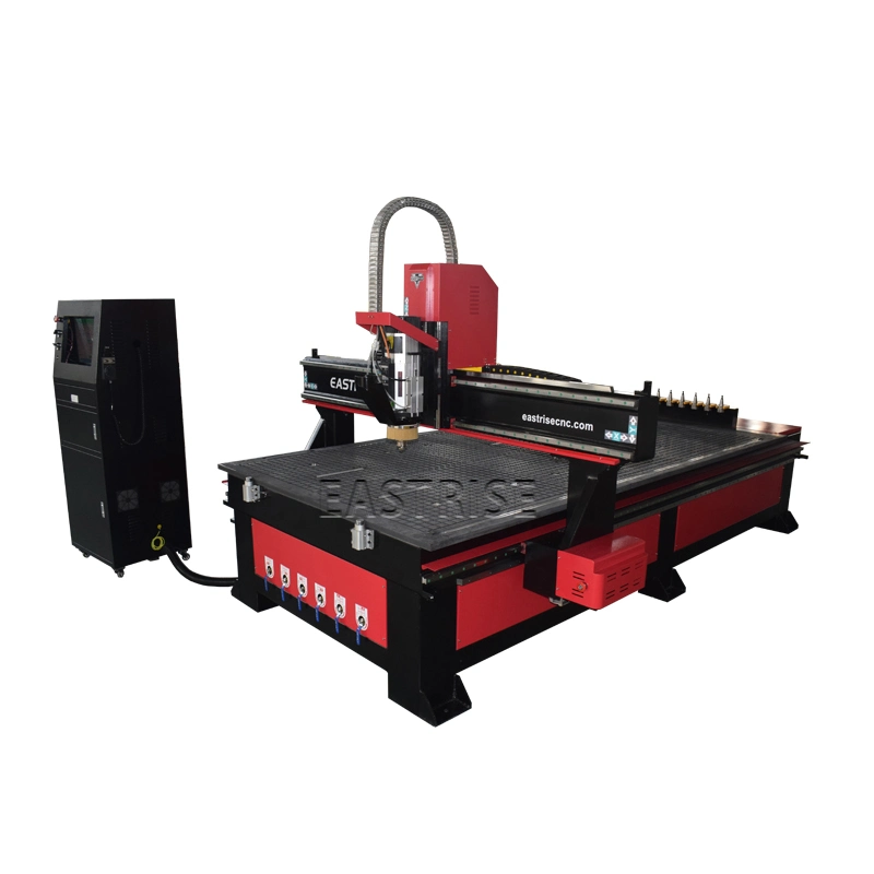 Automatic Tool Change Woodworking Atc 1325 CNC Router Machine with 8 Tools for Furniture Cabinet Wood Door Cutting Engraving