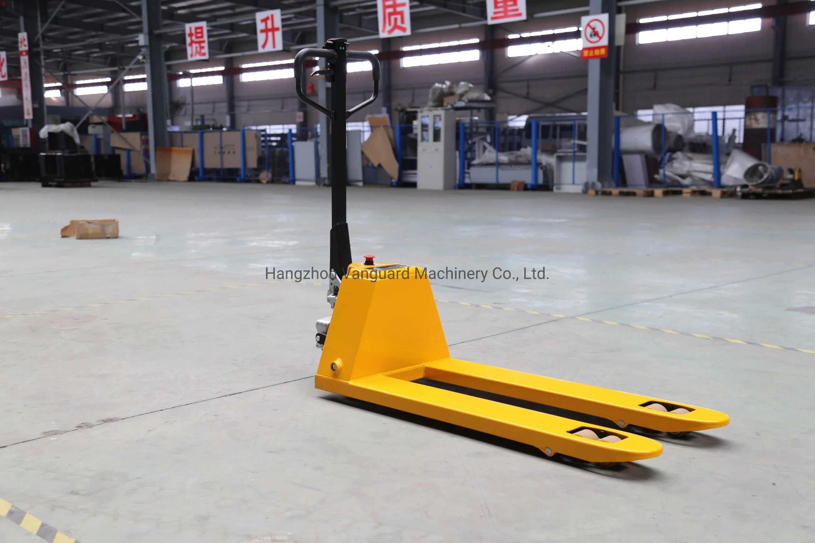 Power Battery Operated 1500kgs Hybrid Pallet Truck Forklift with CE Certification