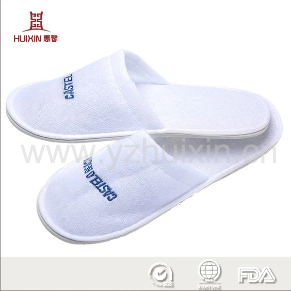 Best Quality Disposable Hotel Slippers with EVA or Anti-Slip Dots Sole