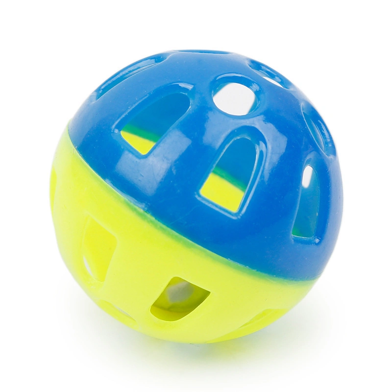 Cat Toy Ball Color Plastic Two-Color Ball