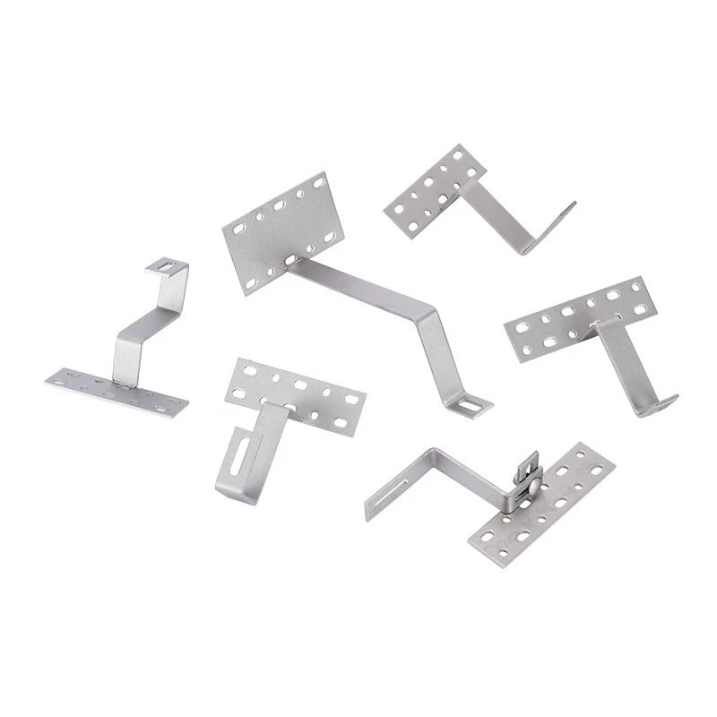 Solar Photovoltaic Mounting System Accessories Aluminum Alloy Fixtures Clamps