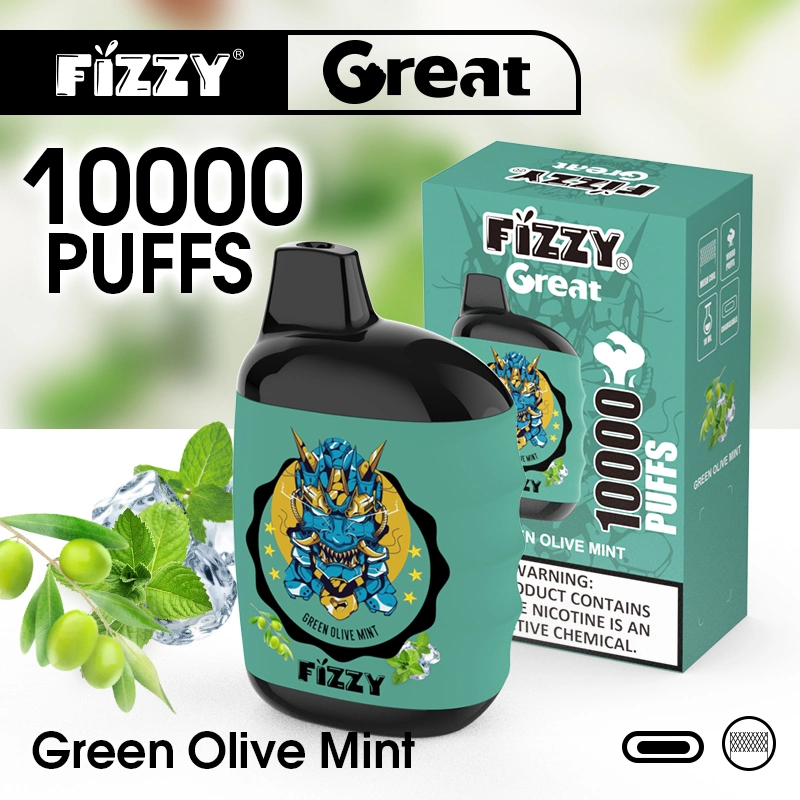 Wholesale/Supplier Price Fizzy Manufacturing Factory 10000puff Bar Plus Disposable/Chargeable Vape Pen