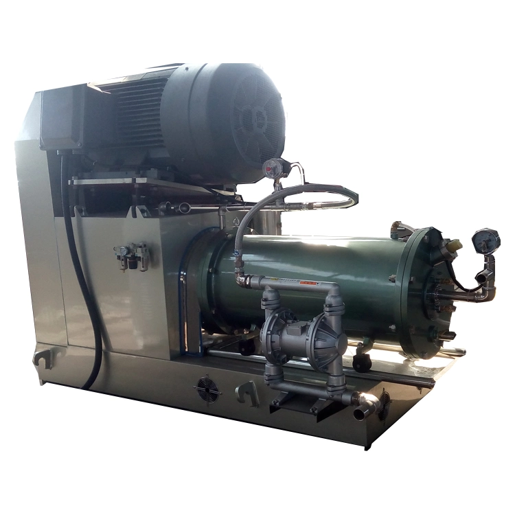 Longxing Horizontal Sealing Conical Wet Grinding Sand Mill with Diaphragm Pump for Water Pains
