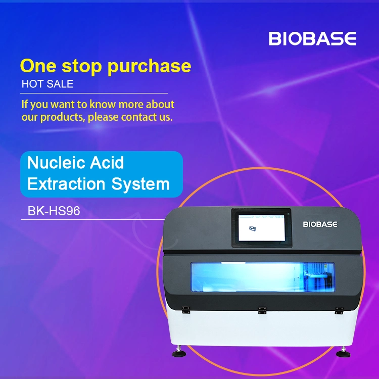 Sistema automático de extracción de ácidos nucleicos BioBase Bk-HS96 para hospital