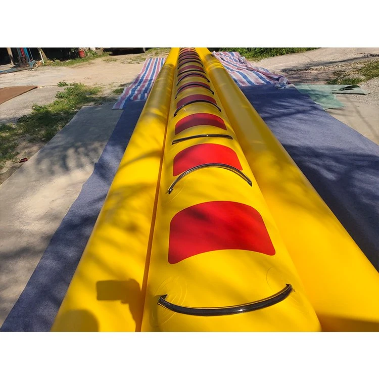 Water Toy PVC Hypalon Rubber Inflatable Banana Boat Towables Water Games Banana Boat