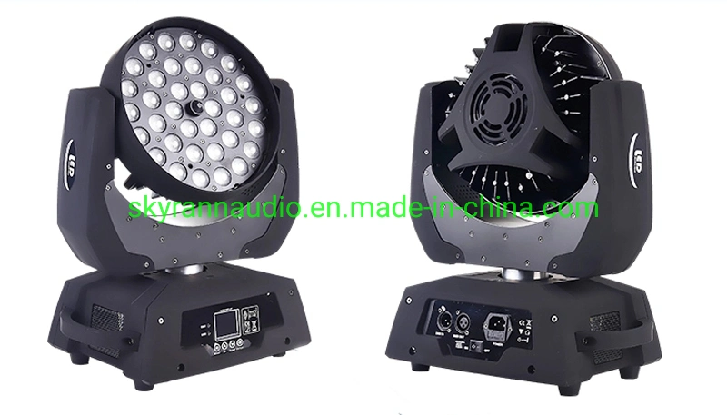 Guangzhou Wedding Disco Equipment 36PCS 10W Zoom LED Moving Head