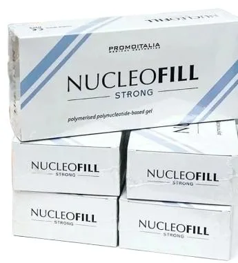 Nucleofill Strong Promoitalia Bio-Revitalization 7 Point 5 Point Lifting Technology Polymerised Polynucleotides-Based Gel for Skin Collagen Stimulation