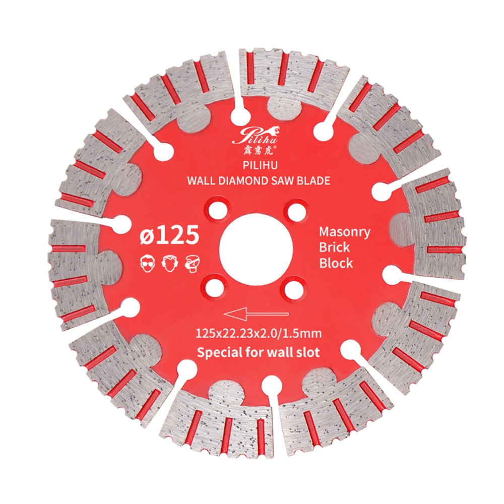 Pilihu 125mm Diamond Tip Circular Saw Blade for Concrete Sandstone