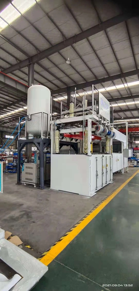 Two Station Vacuum Thermoforming Machine for Both Cabinet and Door