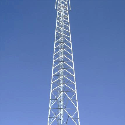 Self Supported 35m/40m/80m 3 Legs Hot-DIP Galvanized Angular Telecommunication Steel Tower