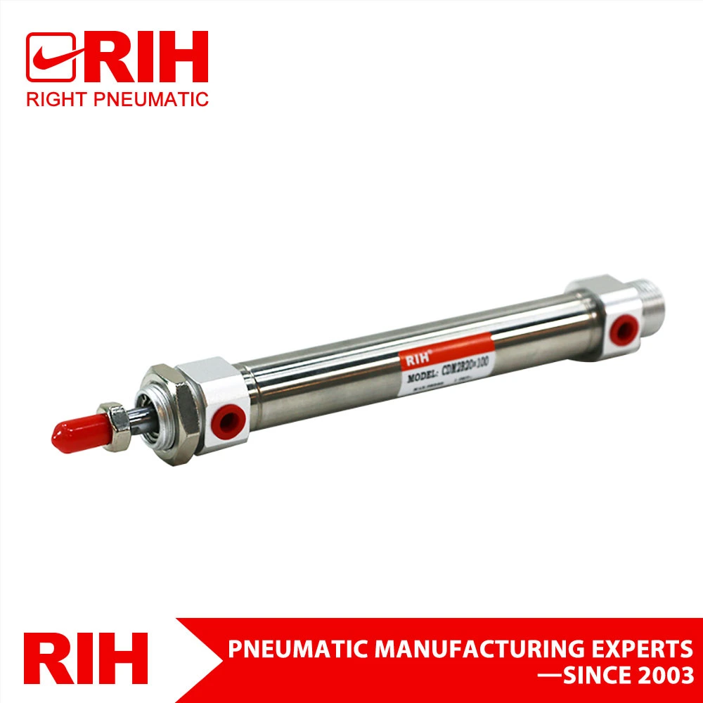 Pneumatic Cylinder Manufacture Cdm2b 20X100 Cdm2 Stainless Steel Air Mini Pneumatic Cylinder