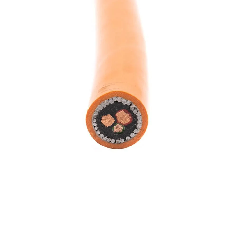 Fabricante China 600V Cable 3C+E 70mm2 de 95mm2 naranja cable circular