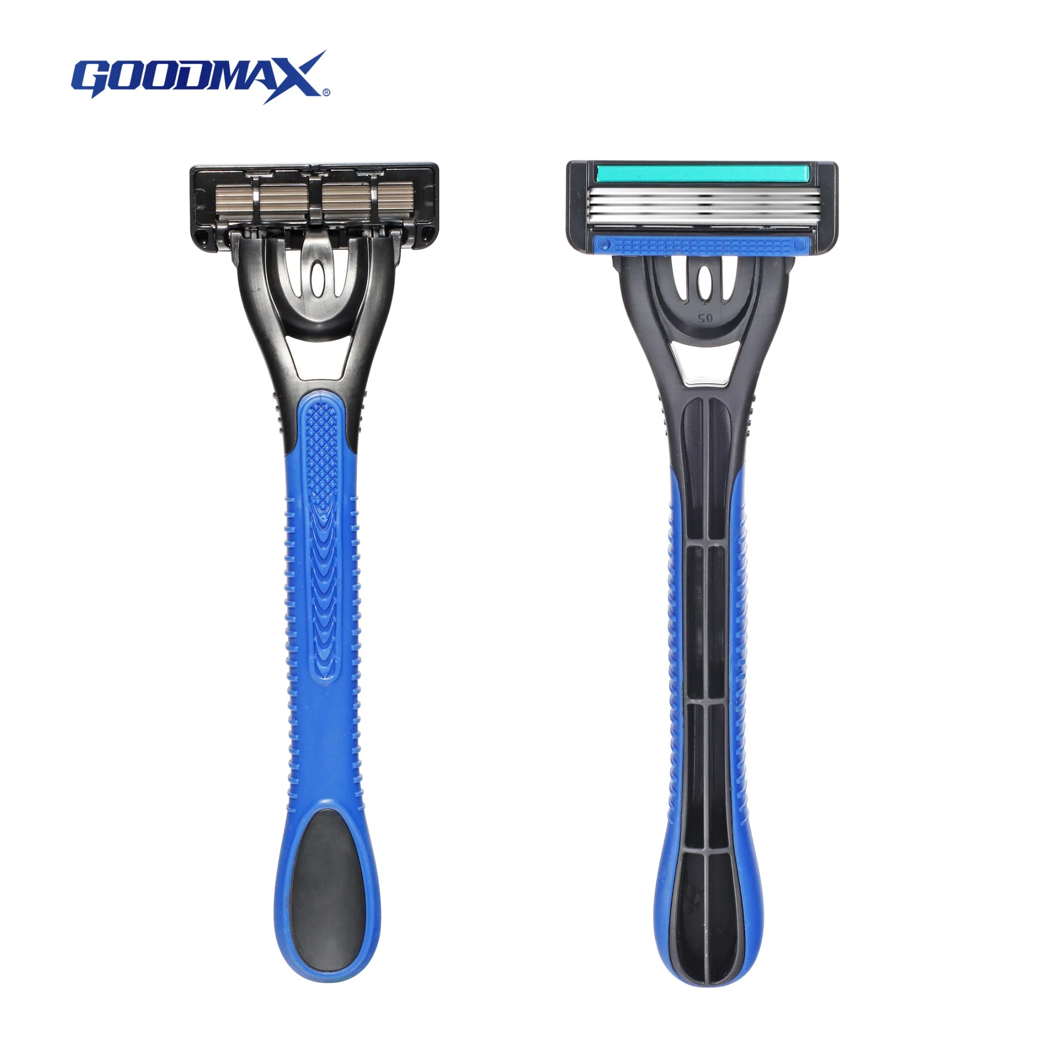 Washable Disposable 4 Blade Razor for Smooth Shaving in Blister Card