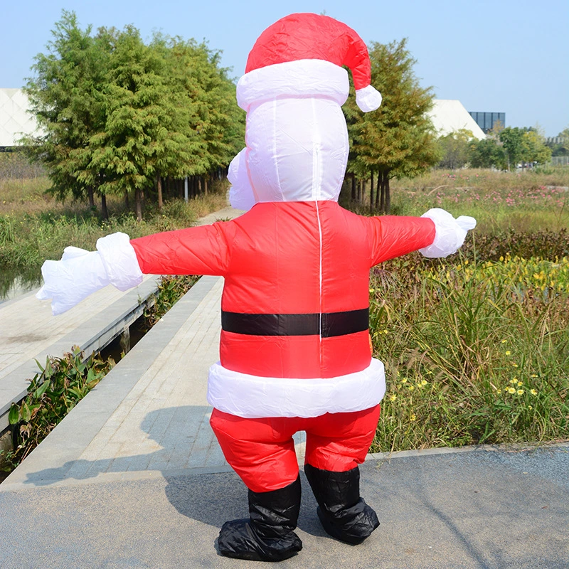 2023 New 120CMH Inflatable Santa Waving Hand with Gift Box with High quality/High cost performance 