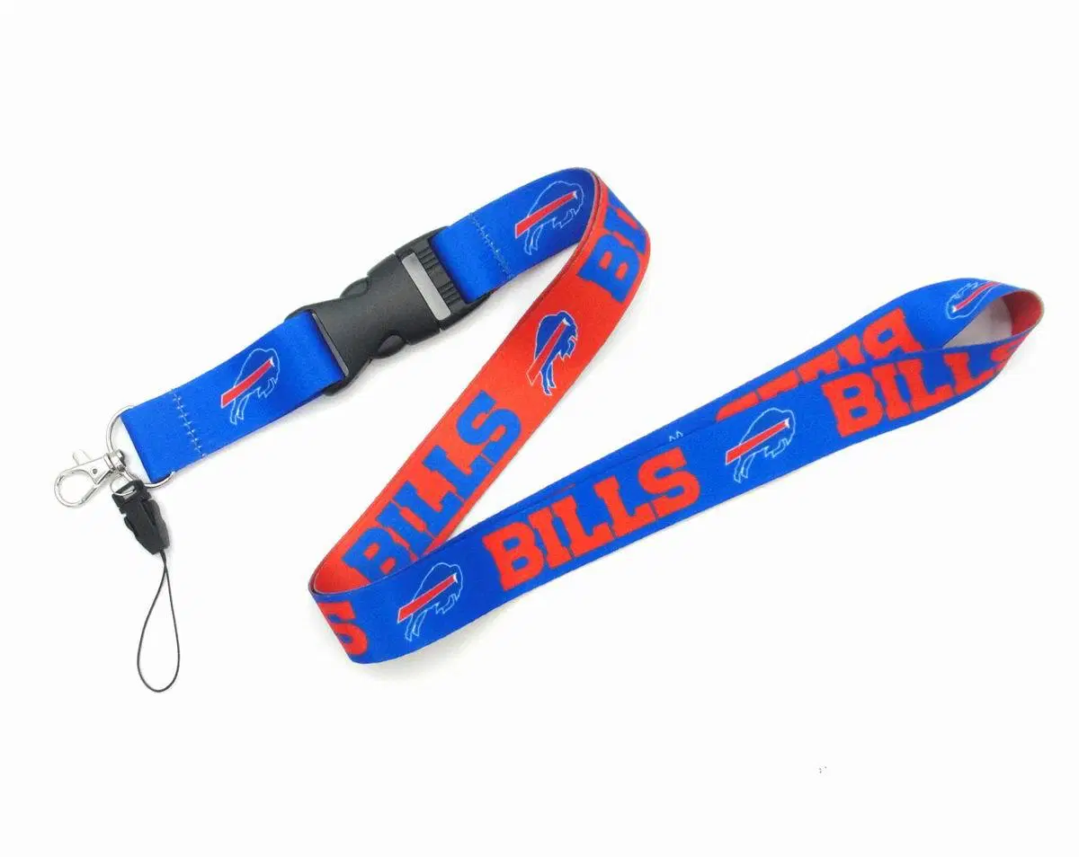 American Football Club Football NFL Work Card Buckle Long Mobile Phone Lanyard