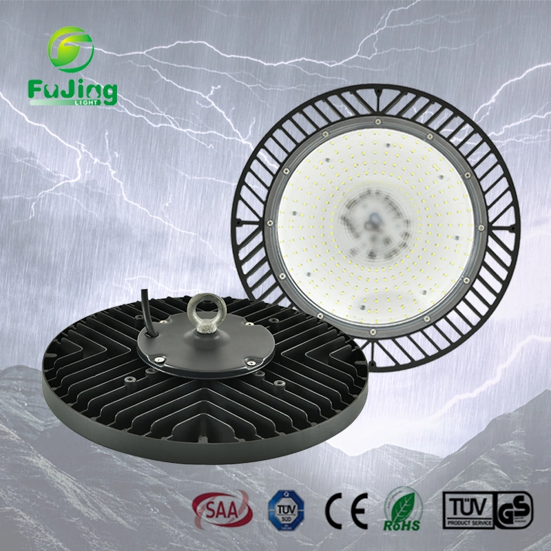 Distributors 100W 150W 200W IP66 Industrial Pendant UFO High Bay LED Light