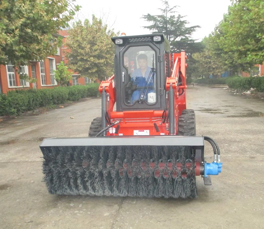 Titeco Skid Steer Wheel Loaader Slippage Loader with Snowblower Hydraulic Breaker Angle Broom