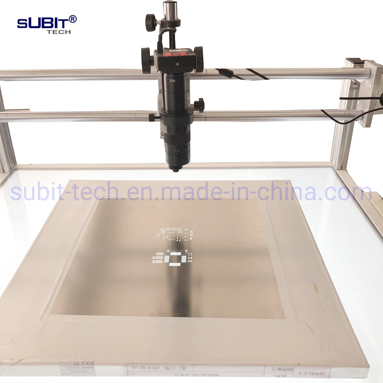 Steel Screen/Silkscreen/Film Flaw Bugs Detection Equipment for Screen Printing Industry