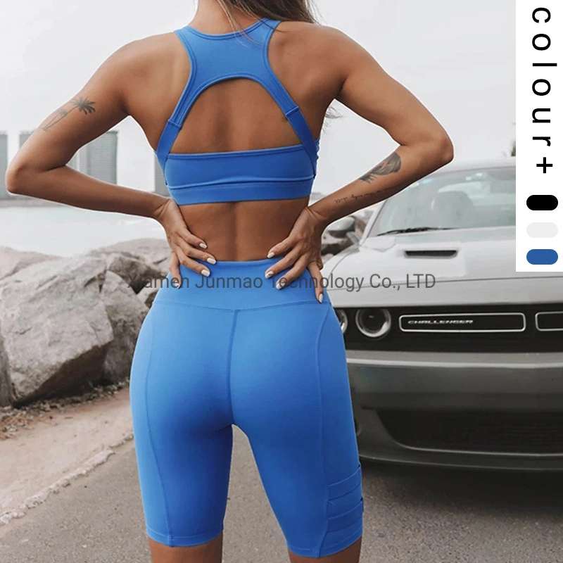 New Style Yoga Suit Women's Fitness Sexy Bra Breathable Fashion Sports Shorts Quick Drying Gym Wear