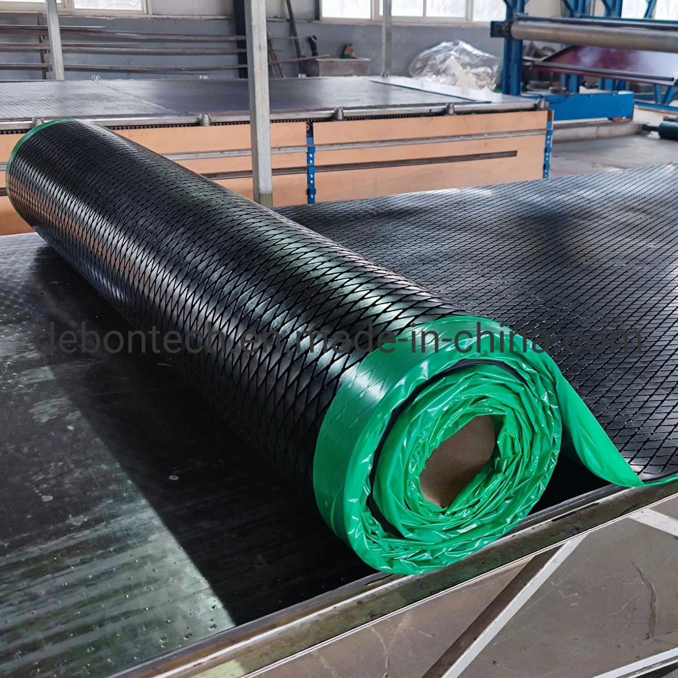 Wear Resistant Ceramic Drum Lagging Rubber Sheet for Pulley Lagging