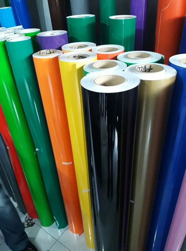 High quality/High cost performance  Color Vinyl Sticker 80mic/120g for Cutting Plotter