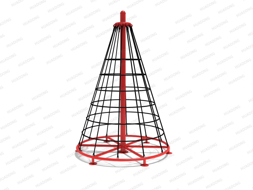 Popular Kids Outdoor Gym Rock Climbing Structure Rope Course Climbing Fitness Equipment Stainless Steel Wire