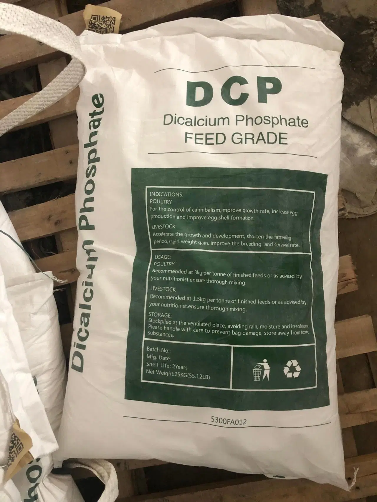 DCP/fosfato dicálcico 18% Min Aditivos para piensos Grado Nutrición Animal