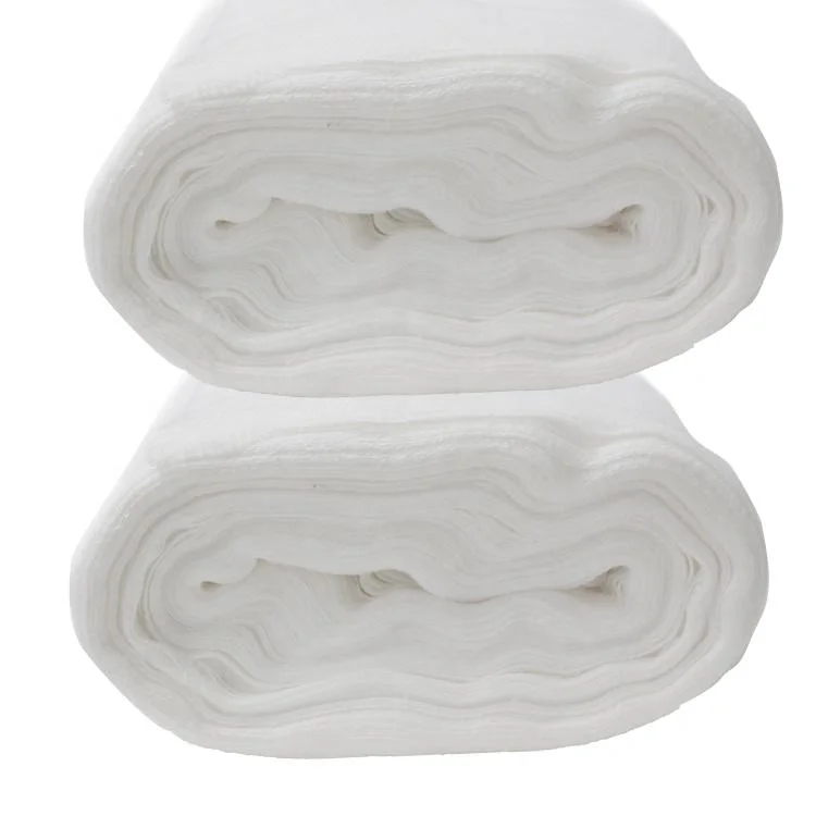 HD5 100%Cotton Absorbent Medical Surgical Bleached Zigzag Pillow Gauze Pieces 2inches Gauze Roll