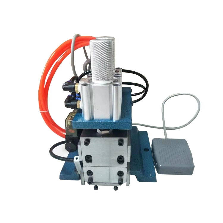 Small Wire Pneumatic Stripping Machine Industry Wire Cable Peeling Machine