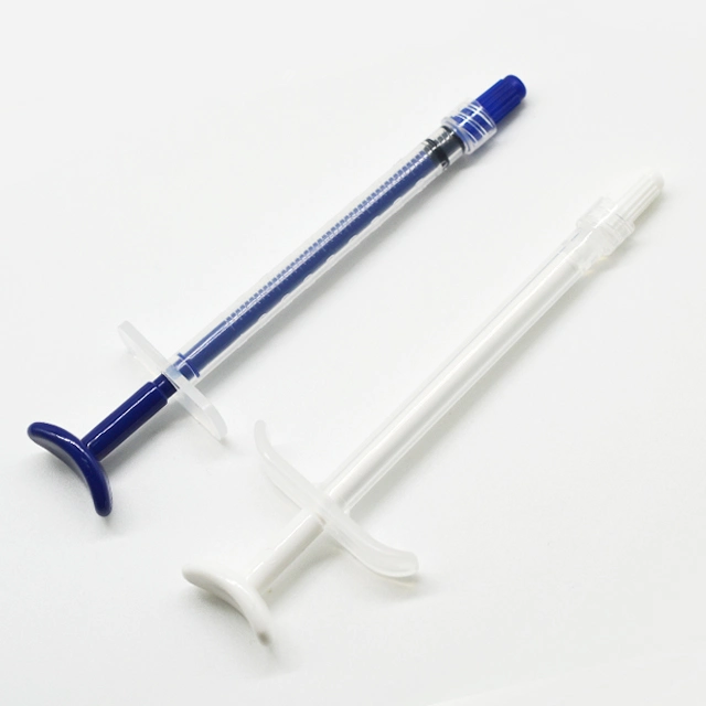 Disposable 1ml Root Cannal Irrigation Syringe with Tips