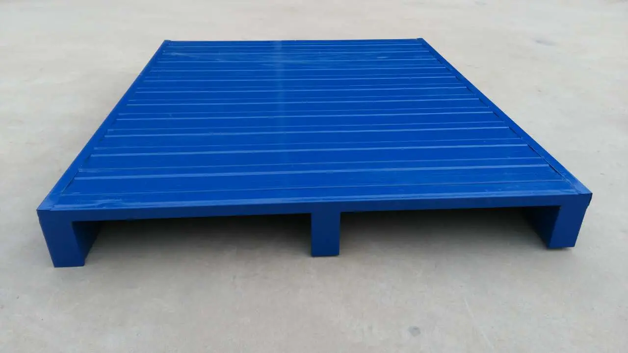 Galvanized Customized Warehouse Storage Steel Pallet / Metal Pallet with Cheaper Price and High Quality.