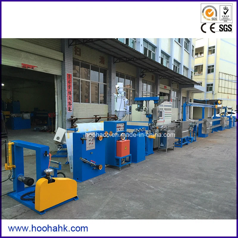 Blue Cable Extruding Machinery with Siemen Motor