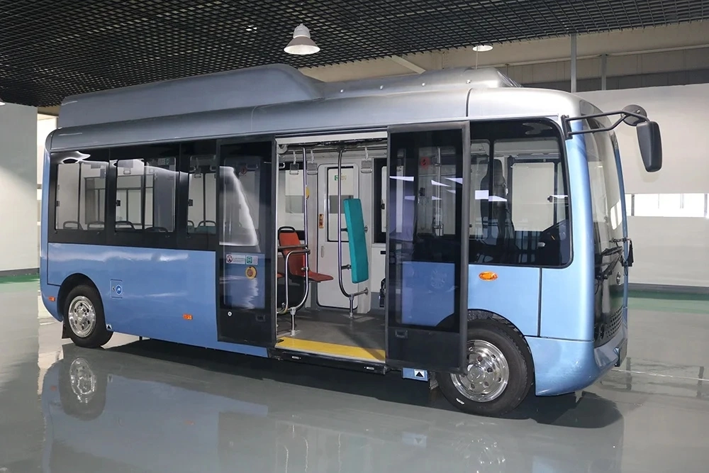 The Advanced Public Transportation by Smart Hydrogen Powered Bus, Lasts Longer Than Traditional Diesel Buses