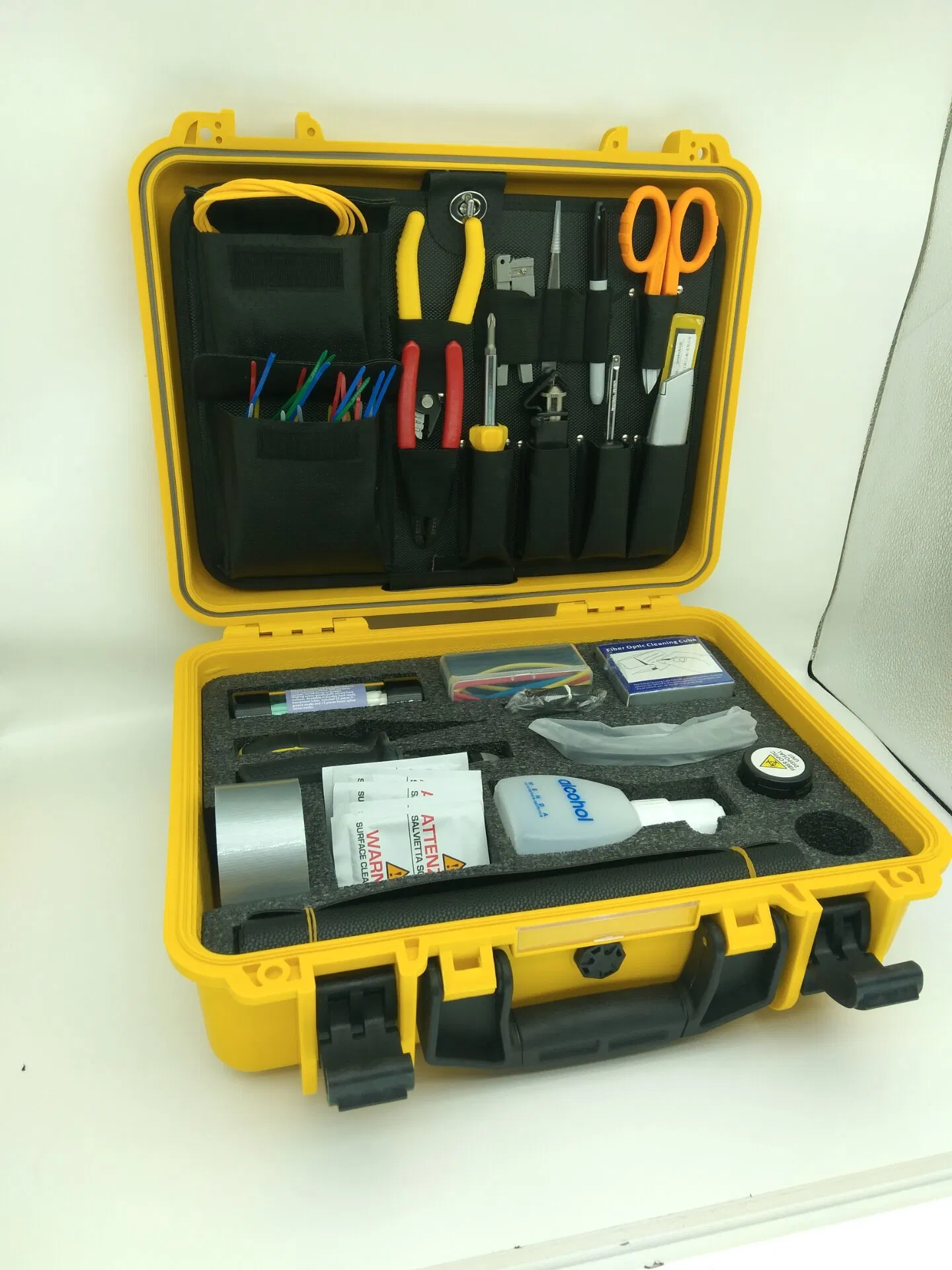 Basic Fiber Optic Tool Kit X-20c Glasfaserprüfung und -Vorbereitung Toolkits Einschließlich Strippers Cleavers