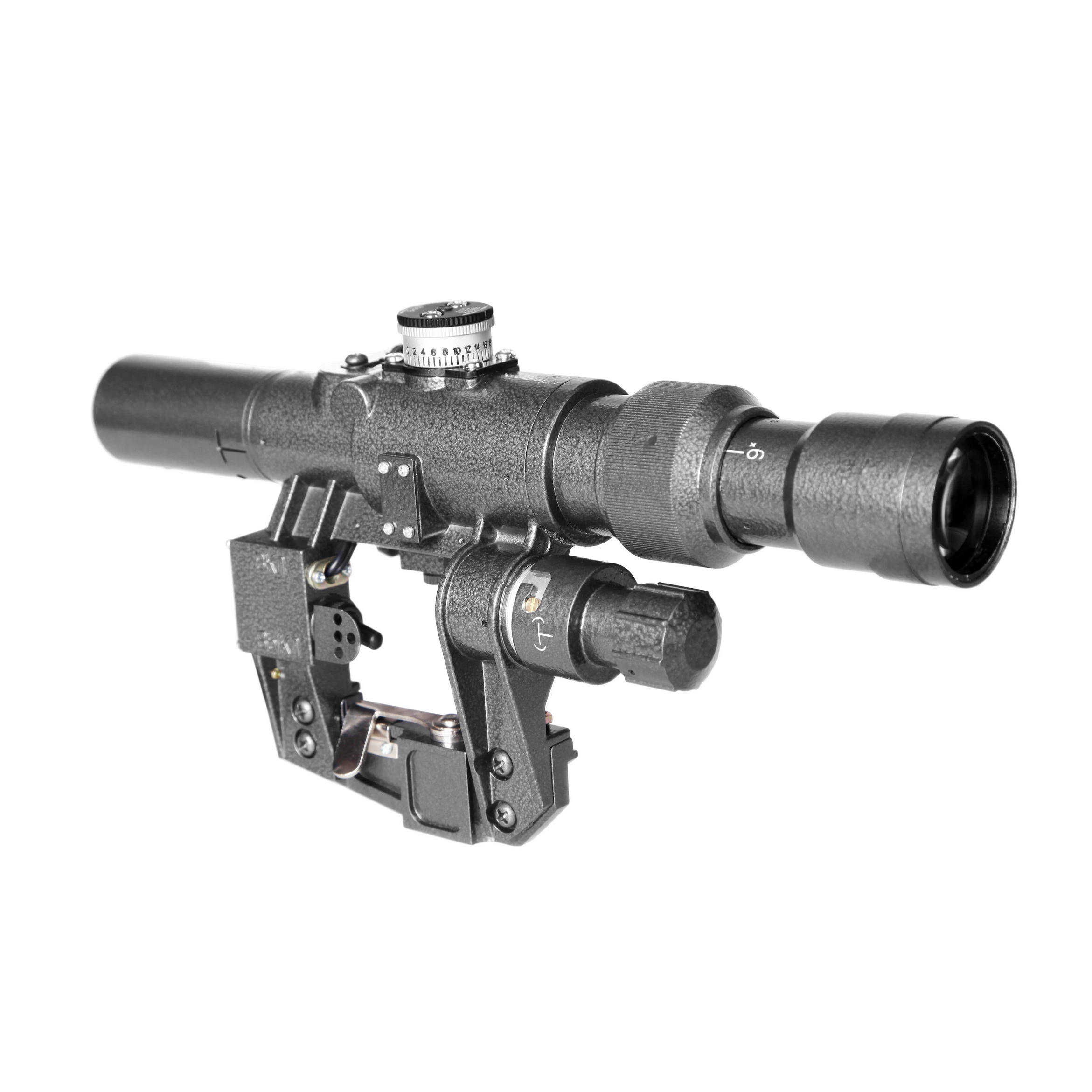 Draguno Gun Scope with Svd 3-9X24 First Focal Plane Red Illuminated Reticle Weapon Scope Hunting Sniper Weapon Sight