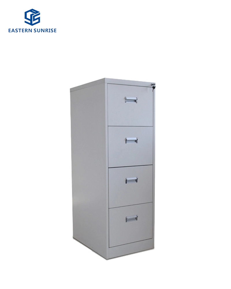 Office Furniture 4 Drawer Metal Steel Filing Cabinet