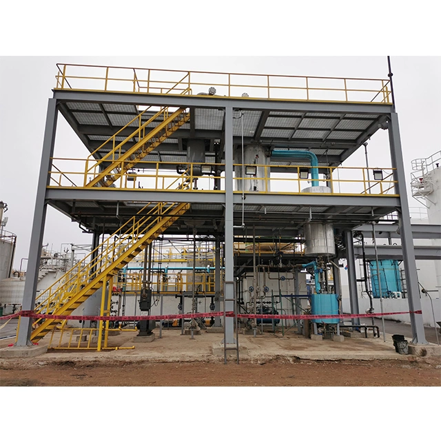 Biodiesel Plant Recycling Crude Glycerol Glycerin Purification Plant Glycerol Refining Equipment