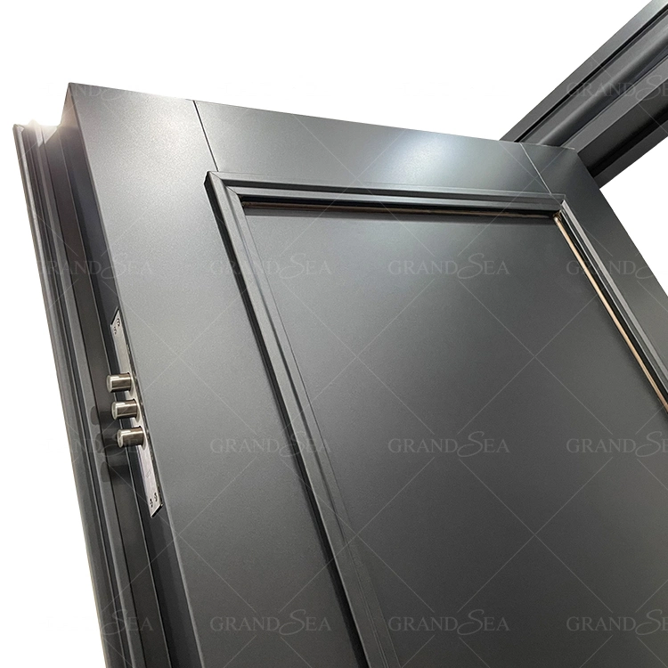 High quality/High cost performance American Modern Hotel Villa Commercial Exterior Security 304 Stainless Steel Door