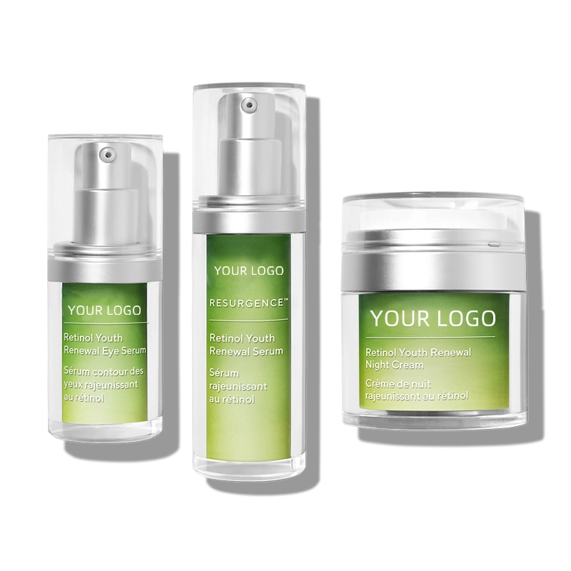 White Label Retinol Skin Care Supplier Natural Anti Age Skin Care Set