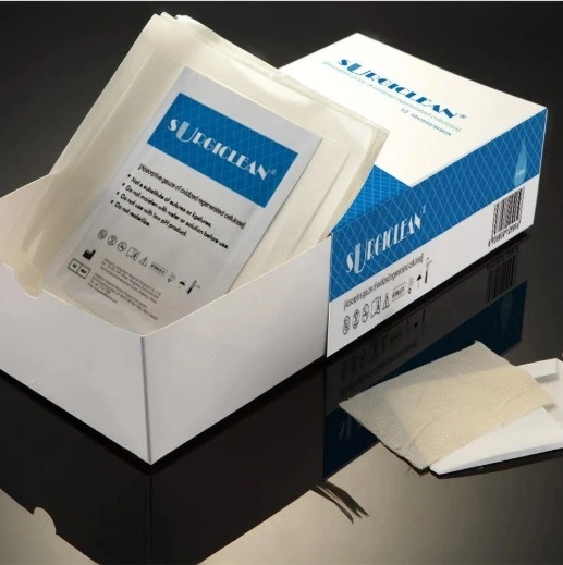 Best Sell China Good Quality Surgical New Products Absorbable Sterile Soluble Hemostatic Gauze