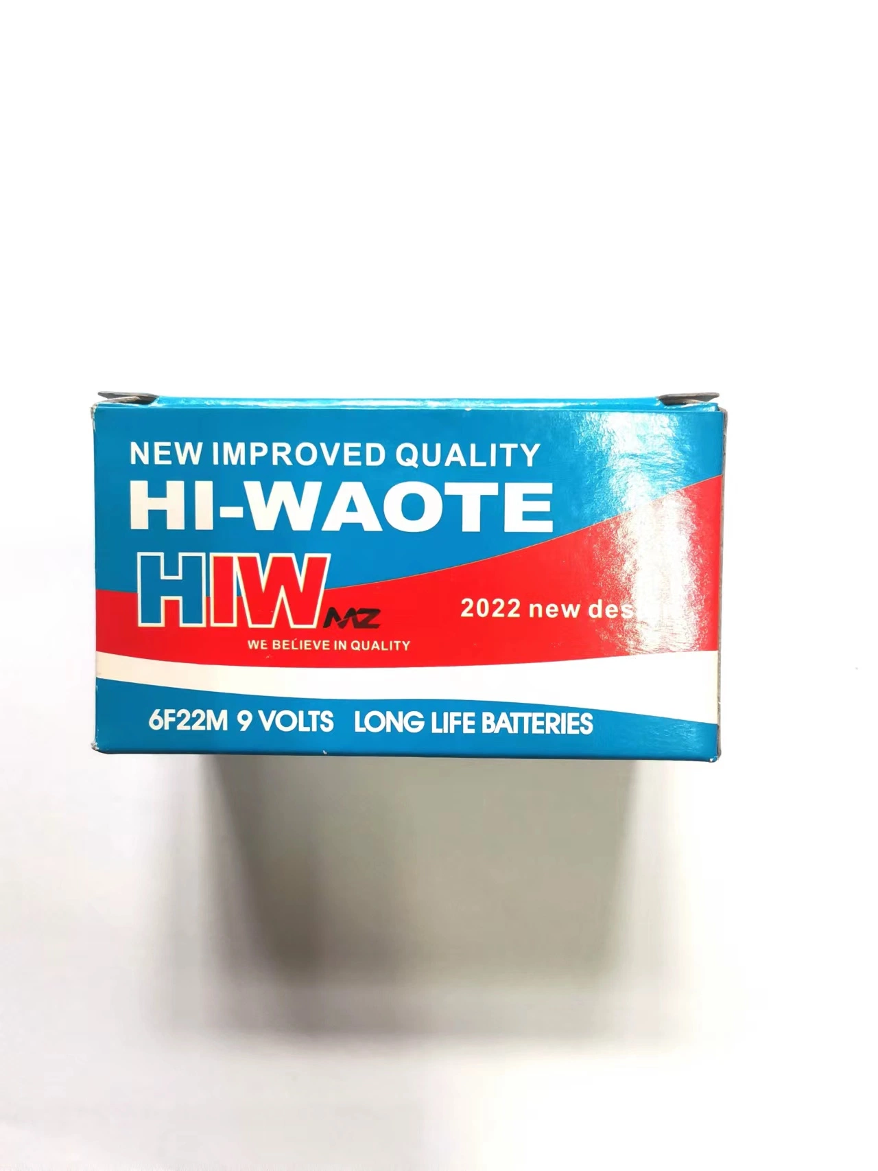 High Capacity Super Hiw 6f22 9V Carbon Zinc Battery Dry Battery Battery Cell Primary Battery Carbon Battery for Consumer Electronics