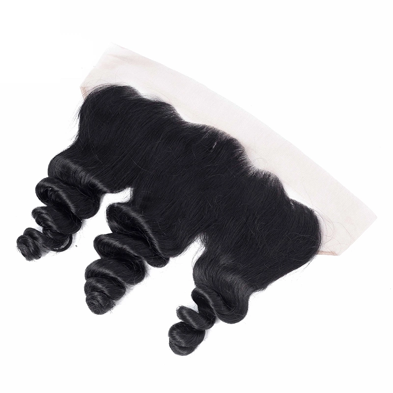 Dropshipping Großhandel/Lieferant Schweizer Frontale Loose Wave 100% Remy Human Hair