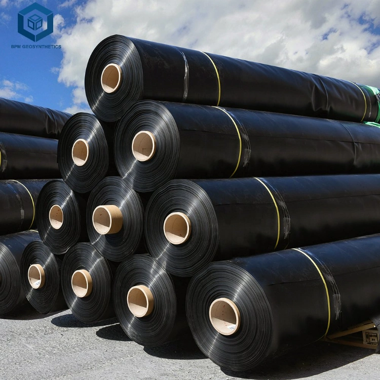 Bpm Geosynthetics HDPE Geomembrane 1mm Pond Liner for Landfill Project in Jordan