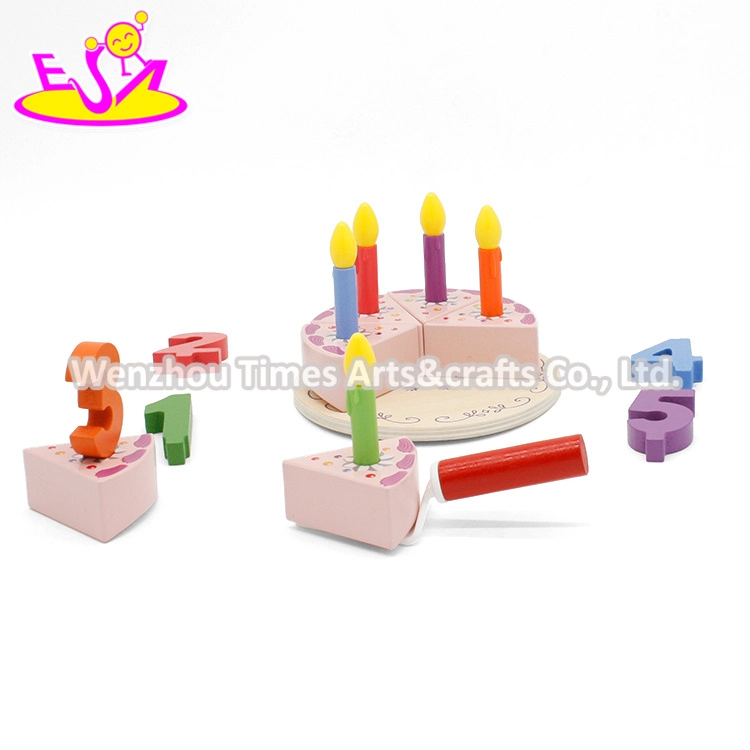 New Design Party Supplies Wooden Birthday Toys for Toddler Pretend Play W10b196