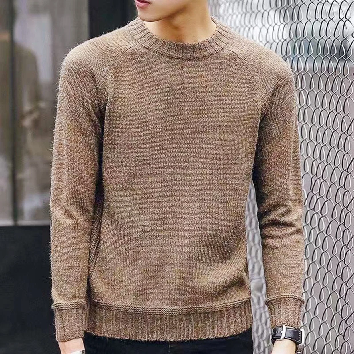 3 Color Men's Knit Sweater