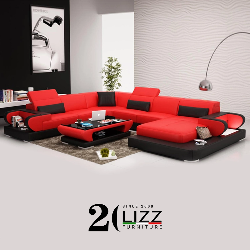 Foshan China Lizz Furniture with LED Sofa Manufacturer and Wholesale