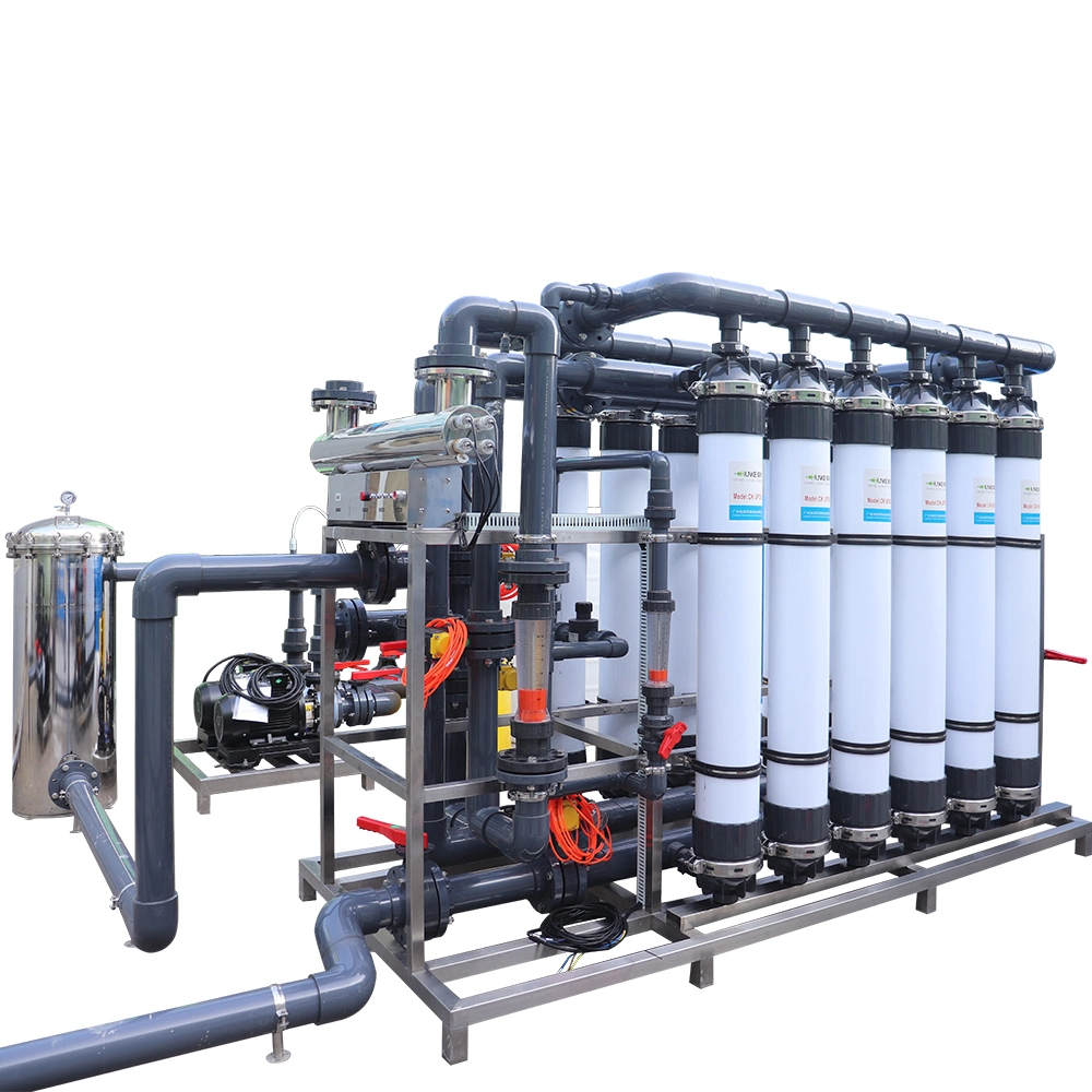 30000L/H Ultrafiltrated Water Ultrafiltration New Membrane Process Used in Water Treatment